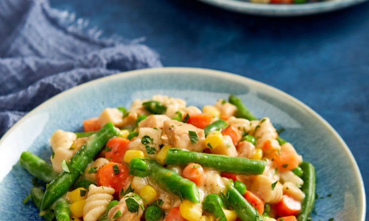 Rotini Pot Pie Casserole